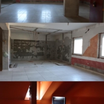 xTágas belső tér eladó háromszintes egészségügyi vagy oktatási célú épületben Győr-Nádorvárosban.”